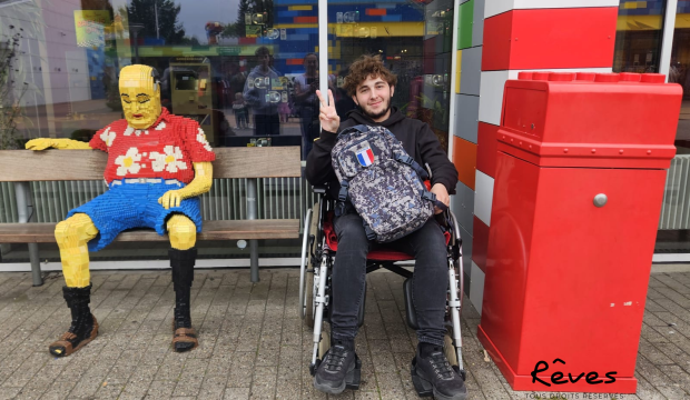 Raphaël a fait un séjour en famille à Legoland Danemark