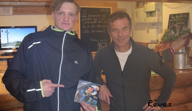 Enzo a rencontré son idole, Sébastien LOEB