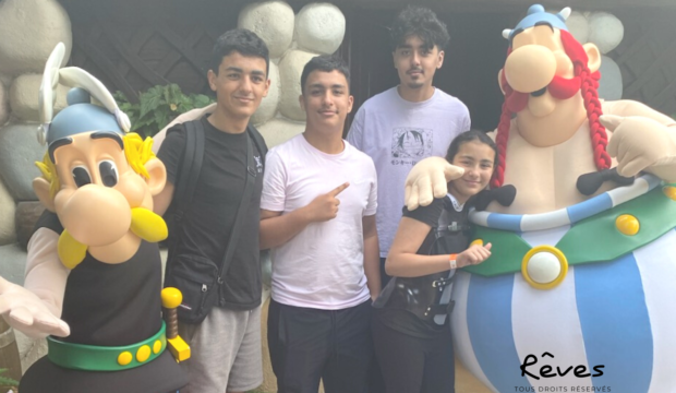 Noé  a fait un séjour au Parc Astérix