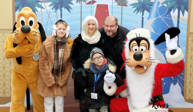 Elouan a séjourné au parc Disneyland Paris