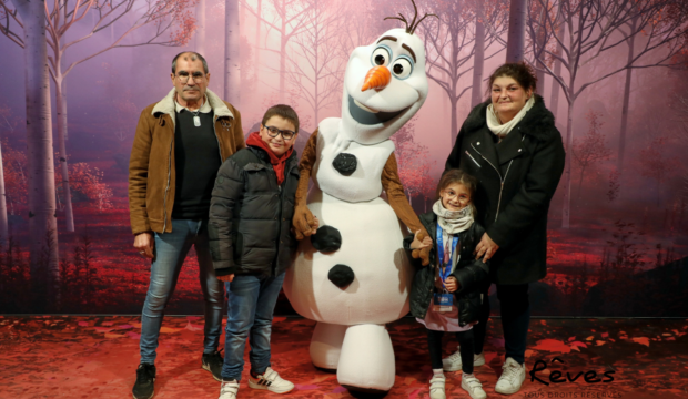 Lily-Rose  a séjourné au parc Disneyland Paris