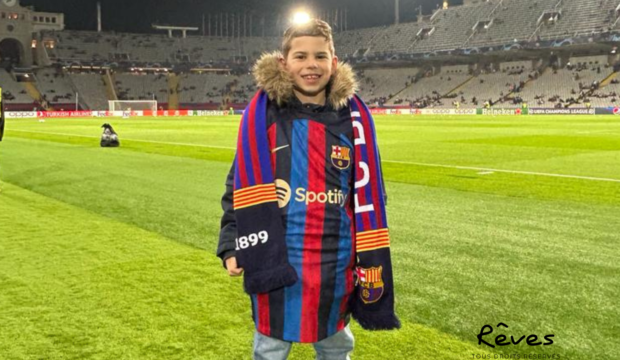 Sohan a rencontré les joueurs du FC Barcelone 