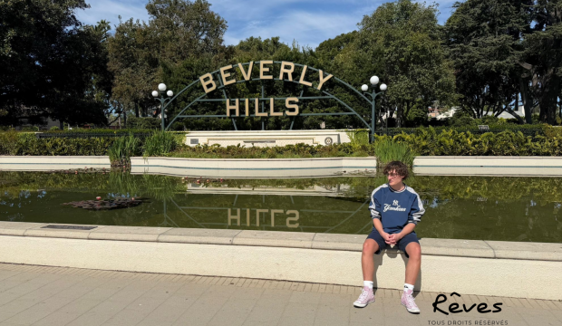 Léo  a découvert Los Angeles 