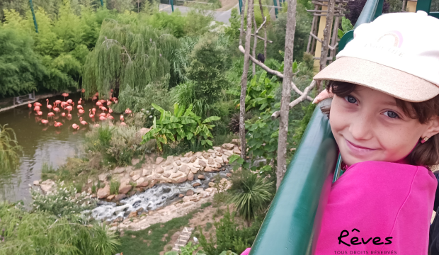 Laurène  a fait un séjour au zoo de Beauval