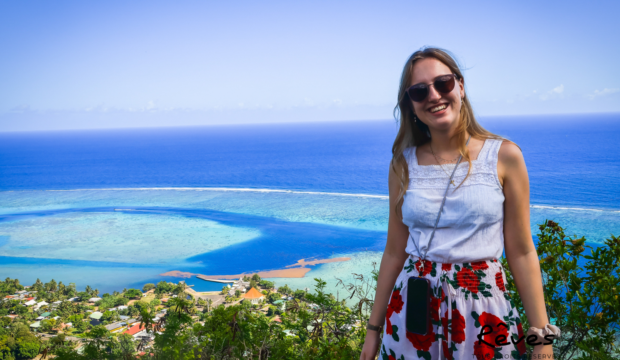 Céline a fait un séjour à Tahiti