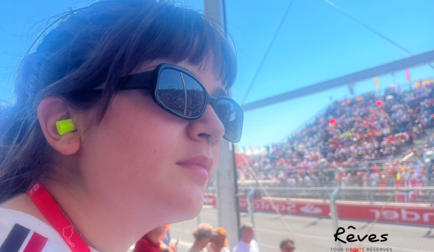 Madeleine a assisté au Grand Prix de Madrid