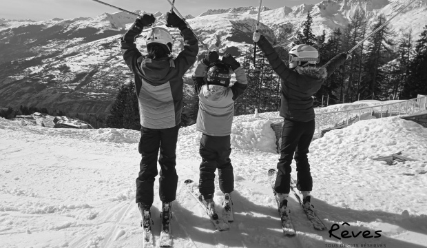 Milo a fait un séjour en famille à la neige