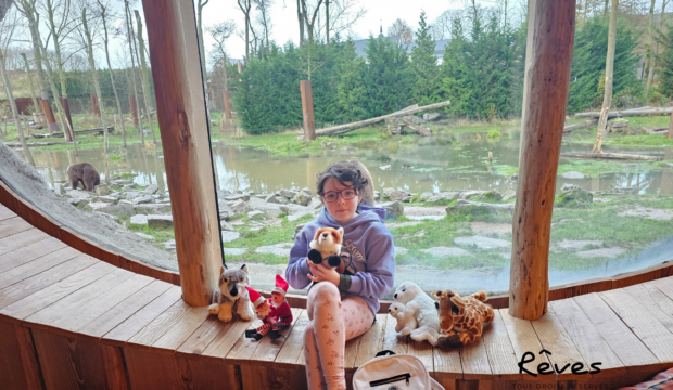 Marie a fait un séjour au Zoo Pairi Daiza en famille