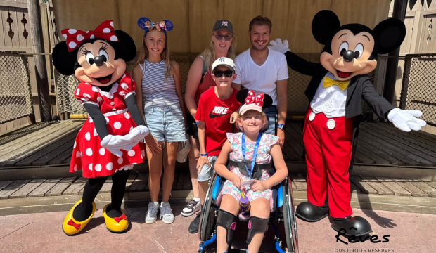 Lisa a séjourné au parc Disneyland Paris