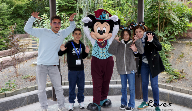 Tariq  a fait un séjour à Disneyland Paris