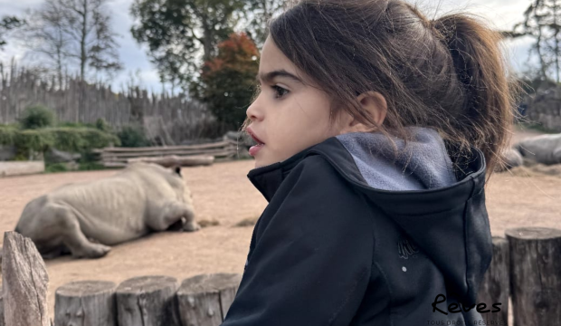 Eden  a fait un séjour au Zoo Pairi Daiza en famille