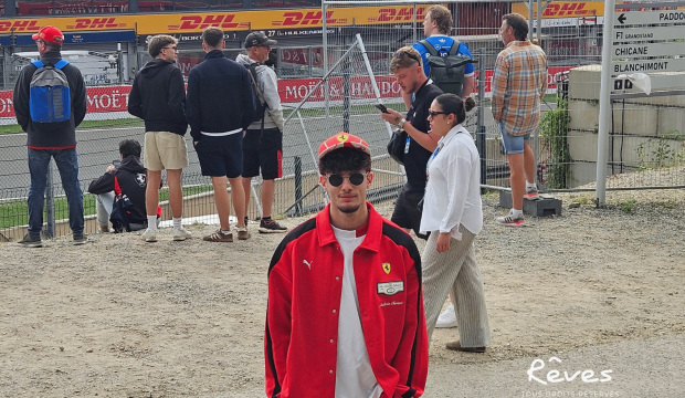 Ethan a assisté au GP de Spa