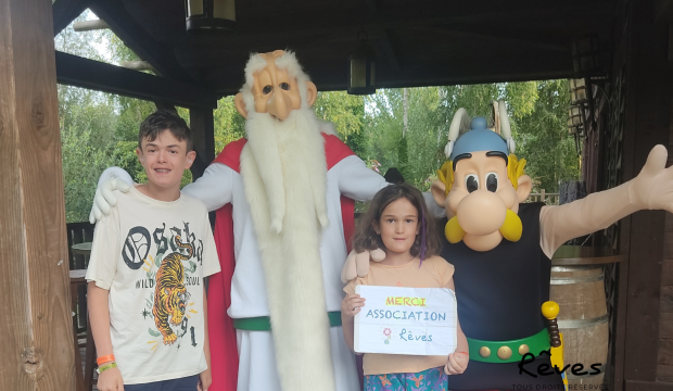 Eryne a fait un séjour au Parc Astérix