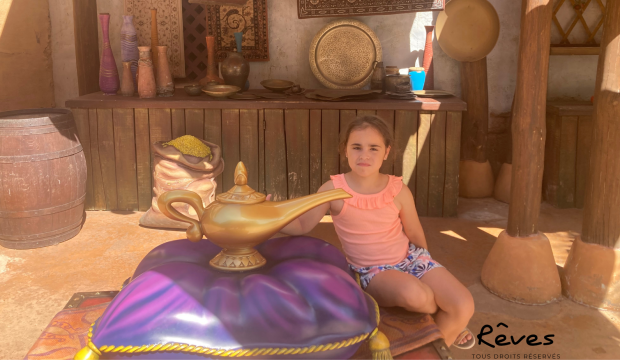 Alia a séjourné au parc Disneyland Paris