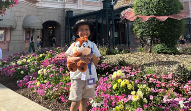 Aylan a séjourné au parc Disneyland Paris