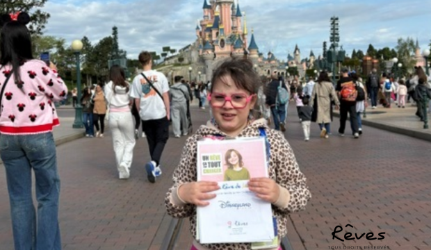 Jade a séjourné au parc Disneyland Paris