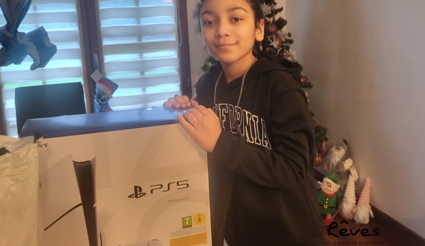 Lylwenn a reçu une PS5
