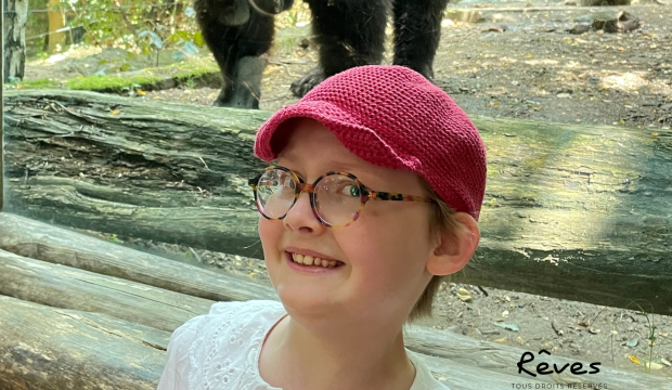 Adèle a fait un séjour au Zoo de La Flèche en famille