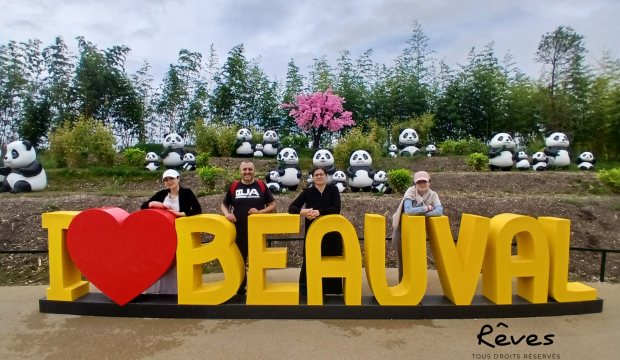 Lamia a fait un séjour au zoo de Beauval