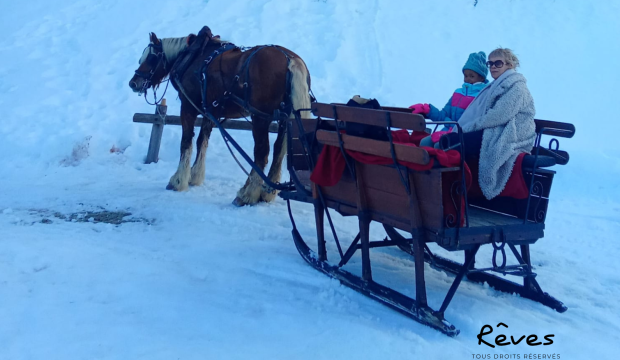 Émilie  a fait un séjour au ski