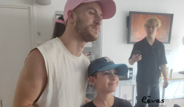 Nolan  a rencontré Michou