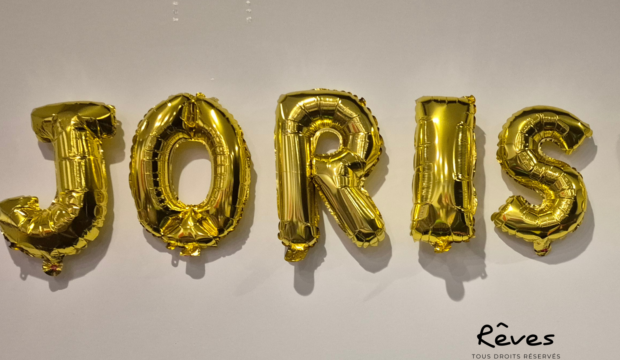 Joris a fait une fête avec ses amis