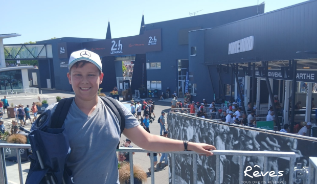 Killian a assisté aux 24h du Mans