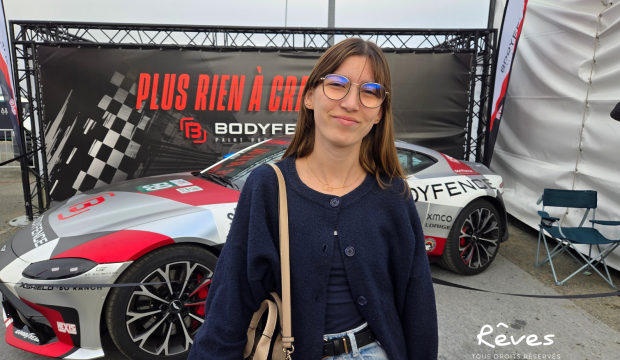 Santine a assisté aux 24h du Mans