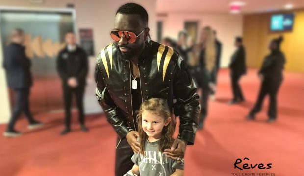 Livia a assisté au concert de GIMS et l'a rencontré