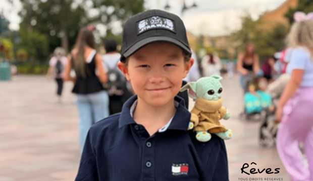 Naël a séjourné au parc Disneyland Paris