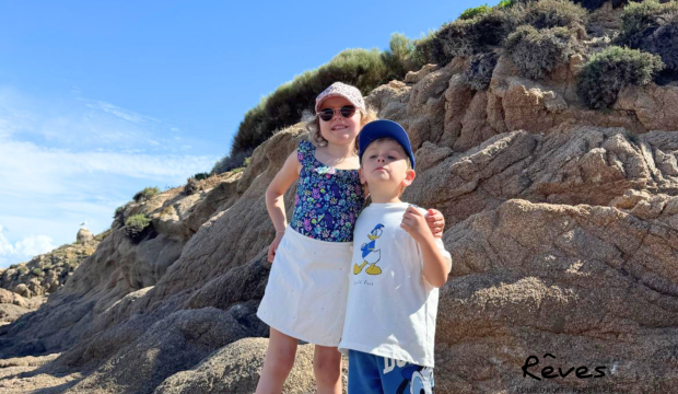 Lya a découvert la Corse en famille et avec son amie Iris