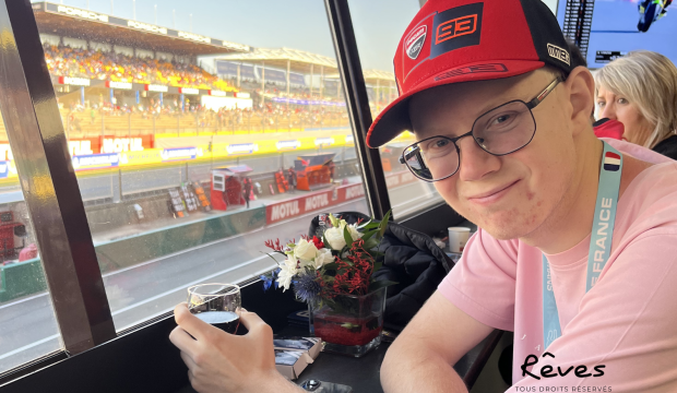 Jonah a assisté au GP de moto France