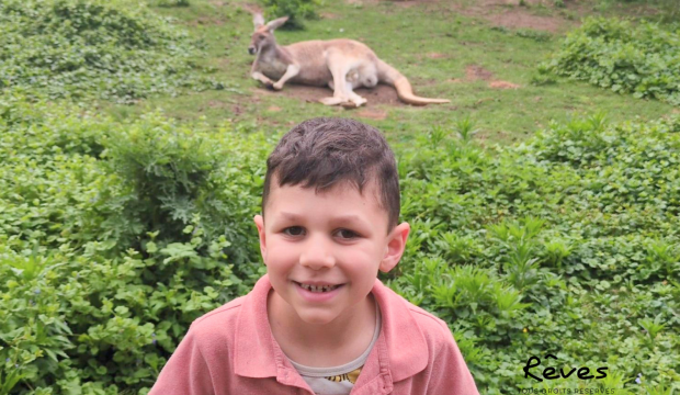 Ishaac a fait un séjour au Zoo Pairi Daiza en famille