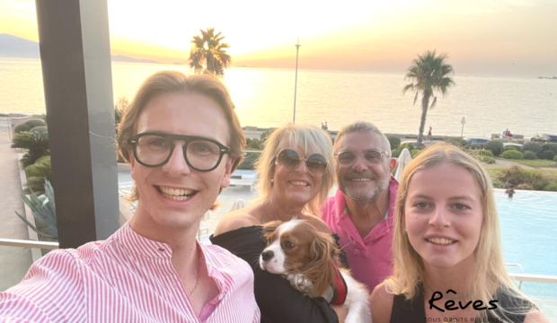 Chloé a séjourné en Corse en famille