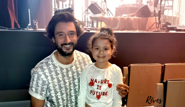 Clarisse a rencontré Jérémy Frérot et a assisté à son concert