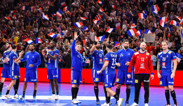 Anaïs a rencontré les joueurs de l'équipe de France de Handball