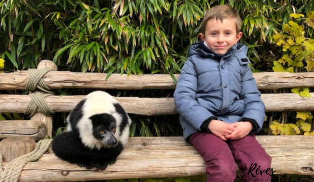 Timéo a fait un séjour au zoo de la Flèche