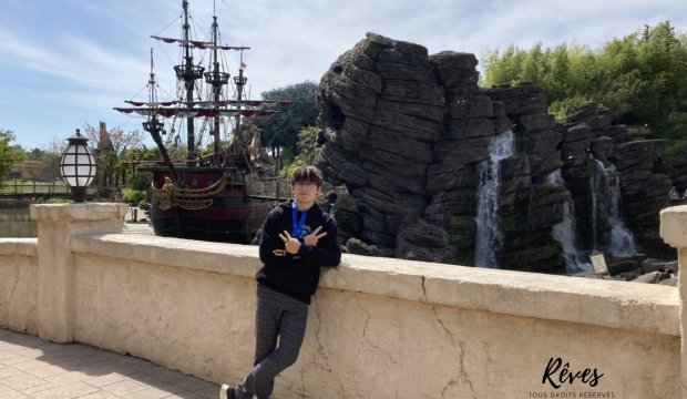 Hugo a séjourné au Parc Disneyland Paris