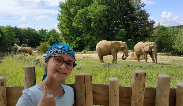 Lucie a fait un séjour au zoo