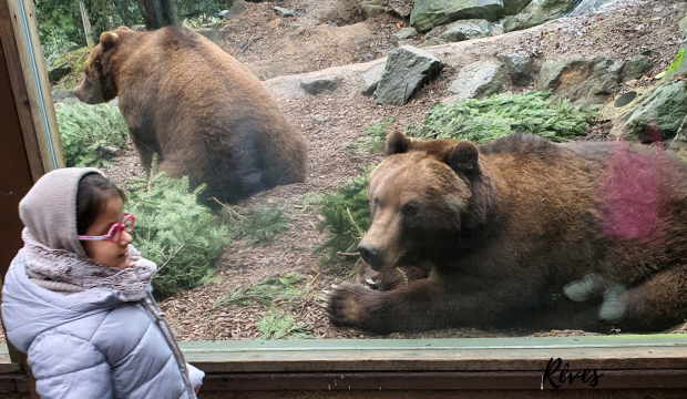 Juliette a fait un séjour au zoo de la Flèche