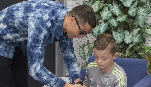 Noah a rencontré les joueurs du Real de Madrid