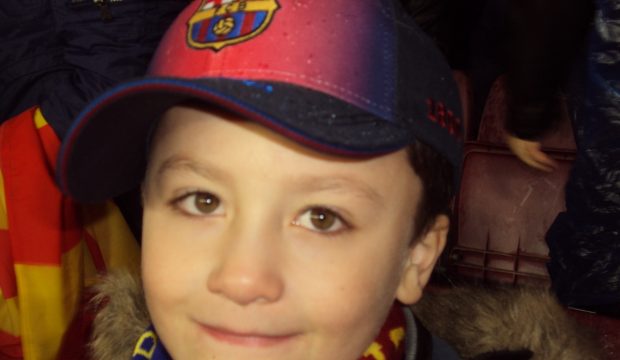 Naïl a rencontré les joueurs du FC Barcelone et assisté à un match