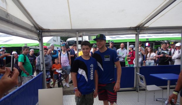 Maël a rencontré Romain Febvre (motocross)