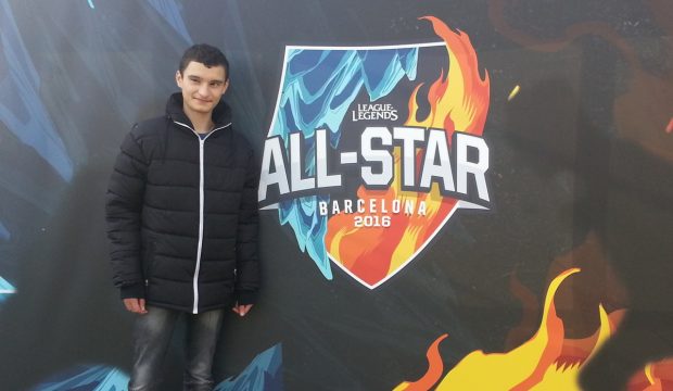 Quentin a assisté au All Star de League Of Legends à Barcelone