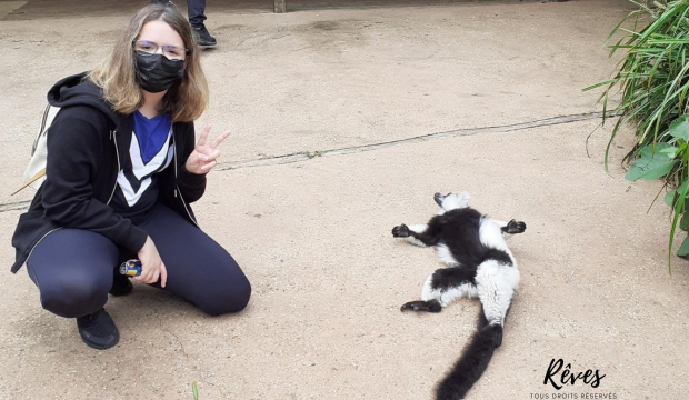 Sérena a fait un séjour au zoo de la Flèche