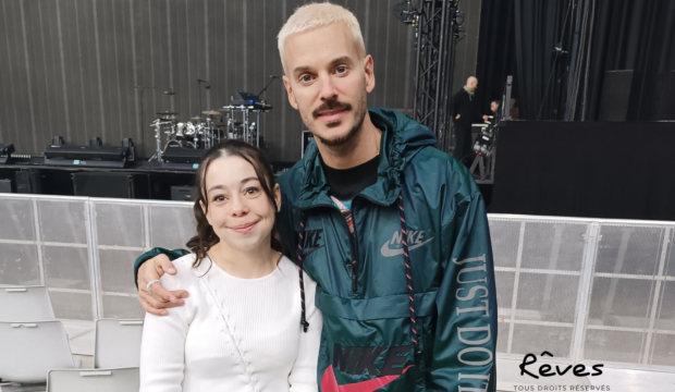 Mia a rencontré son idole M. POKORA