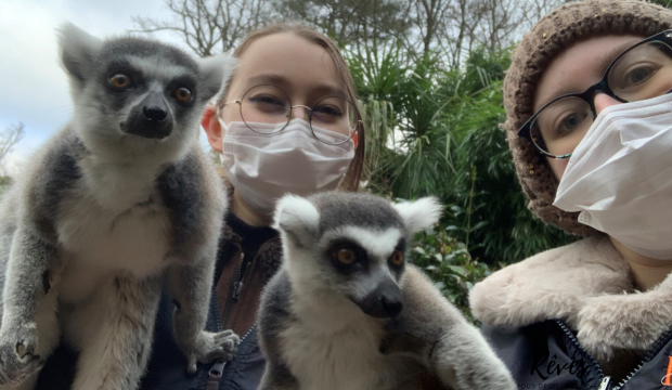 Lucie a fait un séjour au zoo de la Flèche