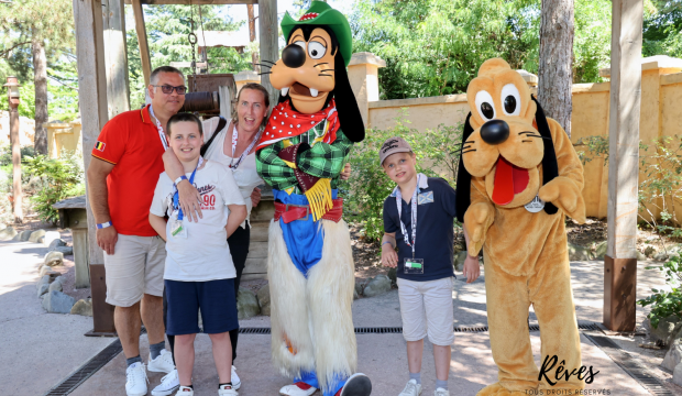 Mathis a séjourné au Parc Disneyland Paris