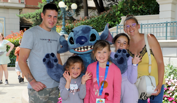 Lana a séjourné au Parc Disneyland Paris