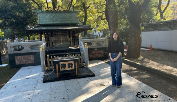Angélique a séjourné à Tokyo et a visité le Musée Ghibli